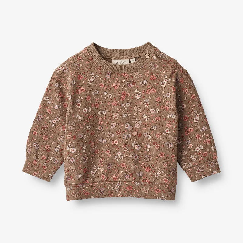 Sweatshirt Lia | Baby - cocoa brown meadow