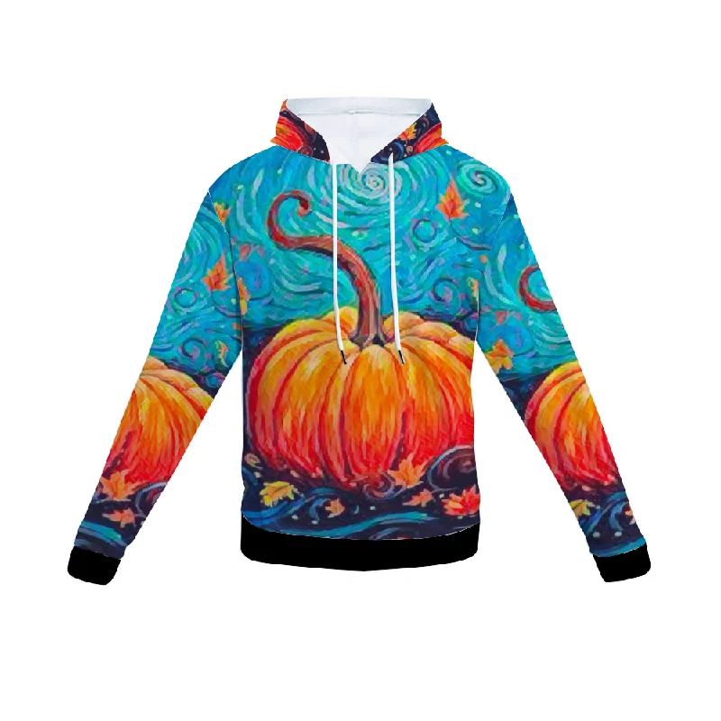 Customizable Unisex All Over Print Plush Hoodies with Pockets