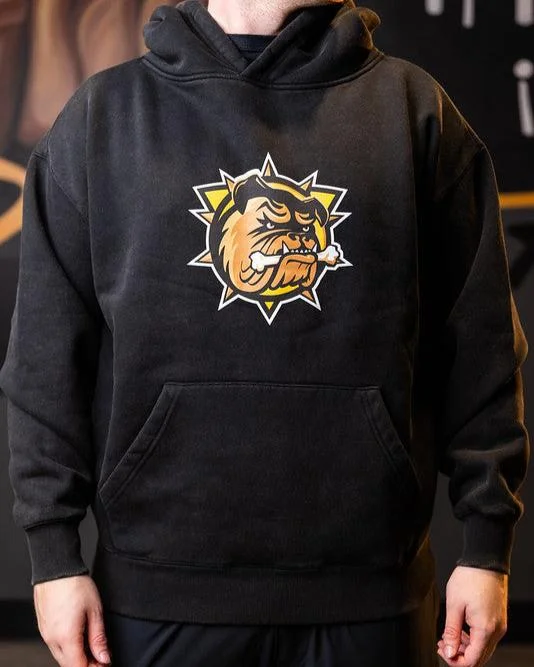 Premium Acid Wash Brantford Bulldogs Hoodie