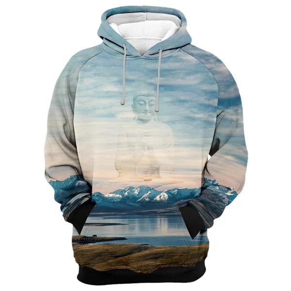 Mountains Buddha Hoodie