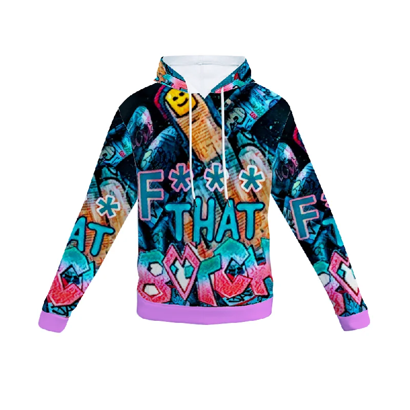 Customizable Unisex All Over Print Plush Hoodies with Pockets