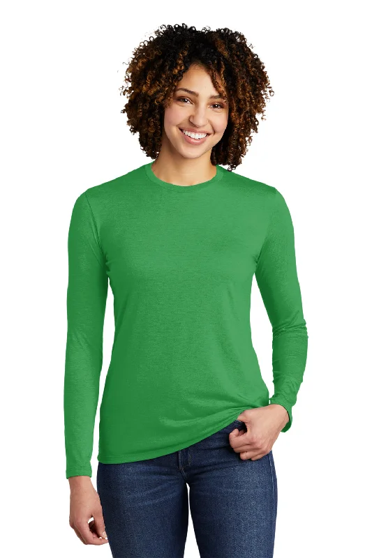 Allmade Womens Long Sleeve Crewneck T-Shirt - Enviro Green