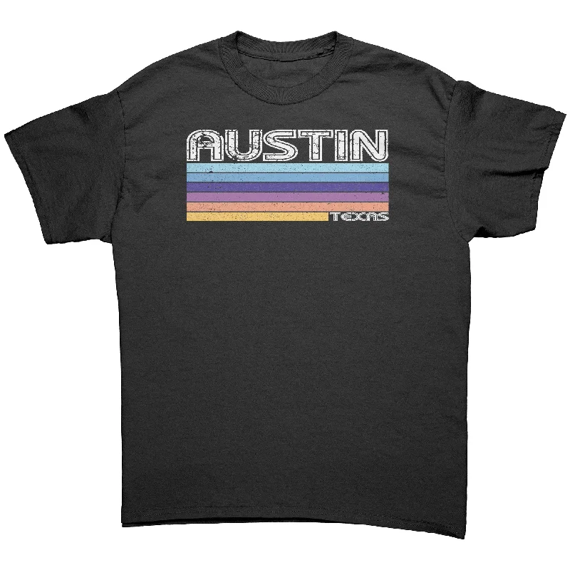 AUSTIN, TEXAS Retro 70’s 80’s Look Unisex T-SHIRT