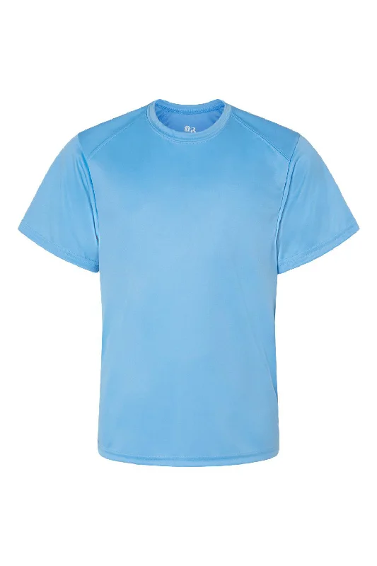 Badger Youth B-Core Moisture Wicking Short Sleeve Crewneck T-Shirt - Columbia Blue