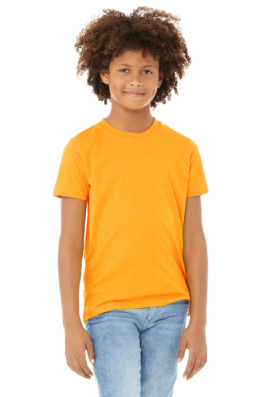 Bella + Canvas Youth Jersey Short Sleeve Crewneck T-Shirt - Gold