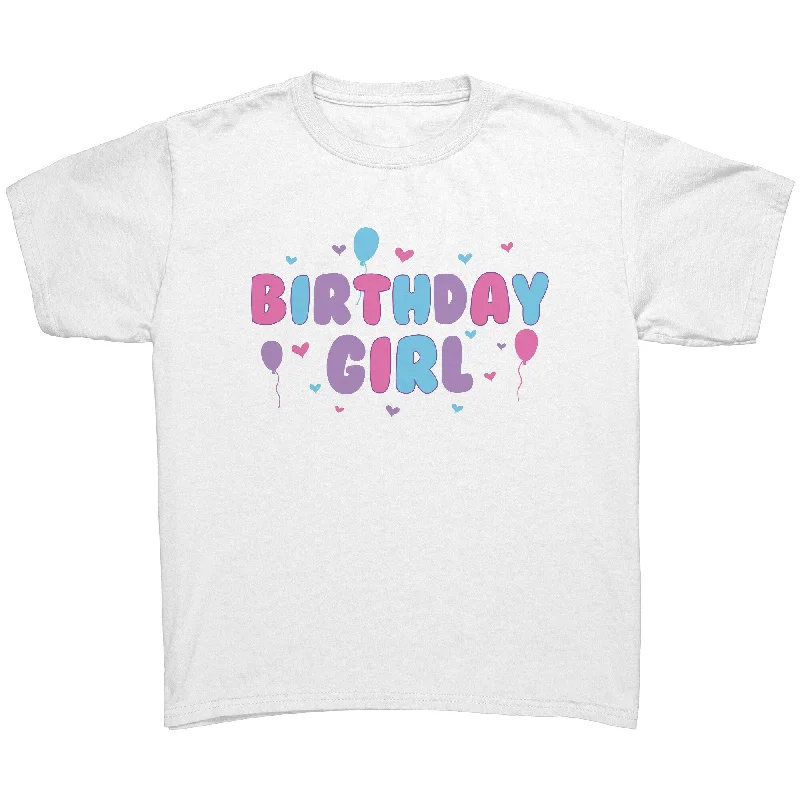 BIRTHDAY GIRL Youth Short Sleeve T-Shirt