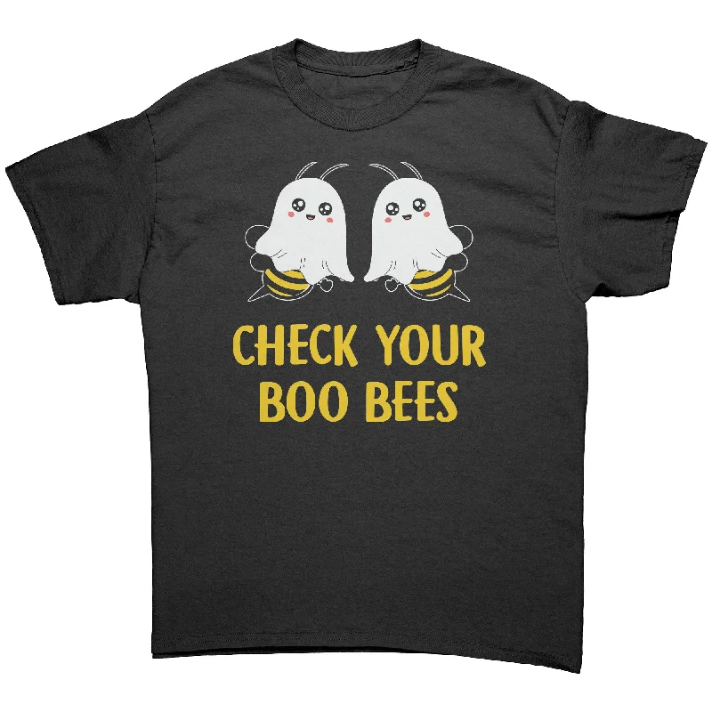 Check Your Boo-Bees Ghost Halloween Unisex T-Shirt