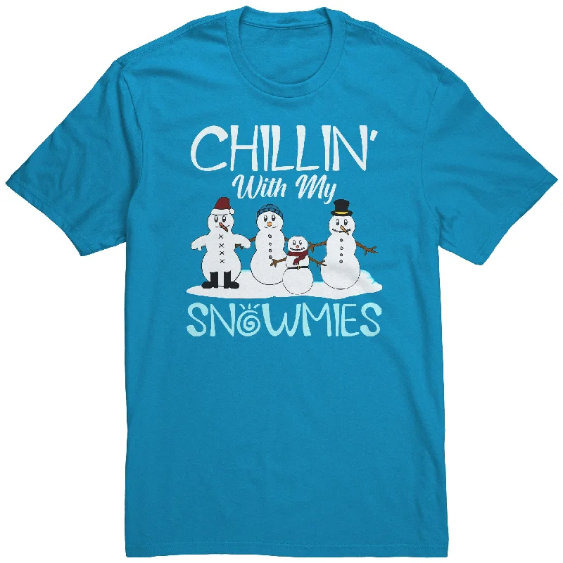 Chillin' with my Snowmies Snowman Unisex T-Shirt