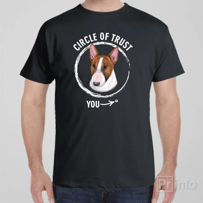 Circle of trust (Bull terrier) - T-shirt