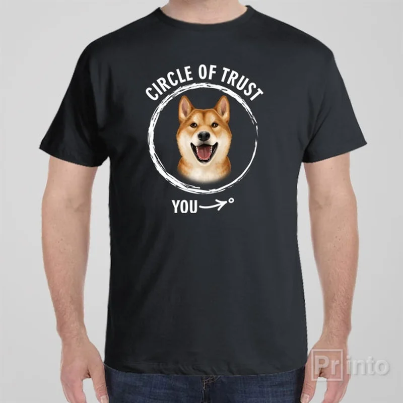 Circle of trust (Shiba Inu) - T-shirt