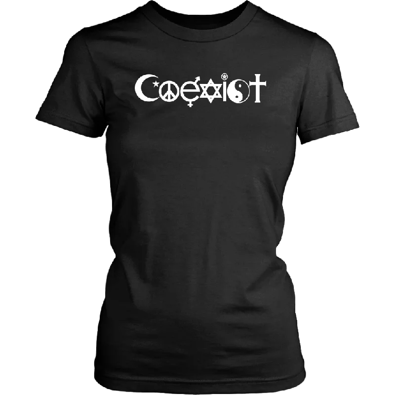 COEXIST Short Sleeve Women's T-shirt