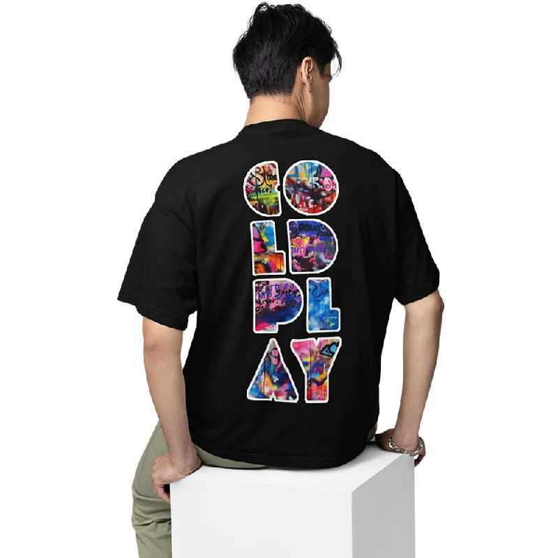 Coldplay Oversized T shirt - Graffiti Art