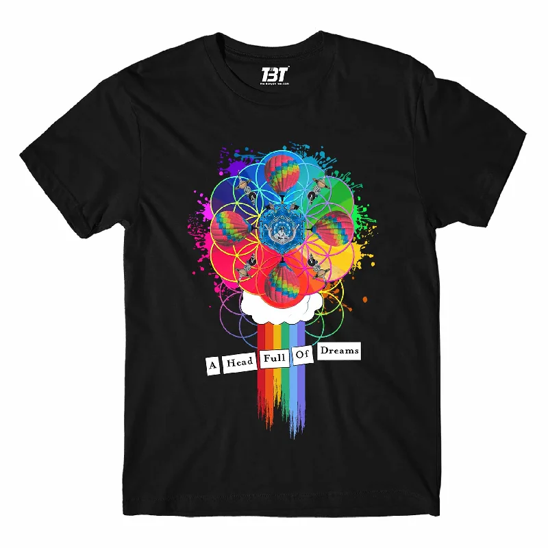 Coldplay T shirt - A Head Full Of Dreams Art