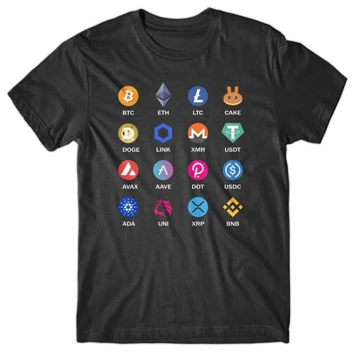 Crypto Logos - T-shirt