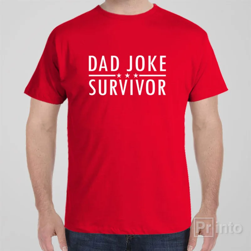 Dad joke survivor - T-shirt