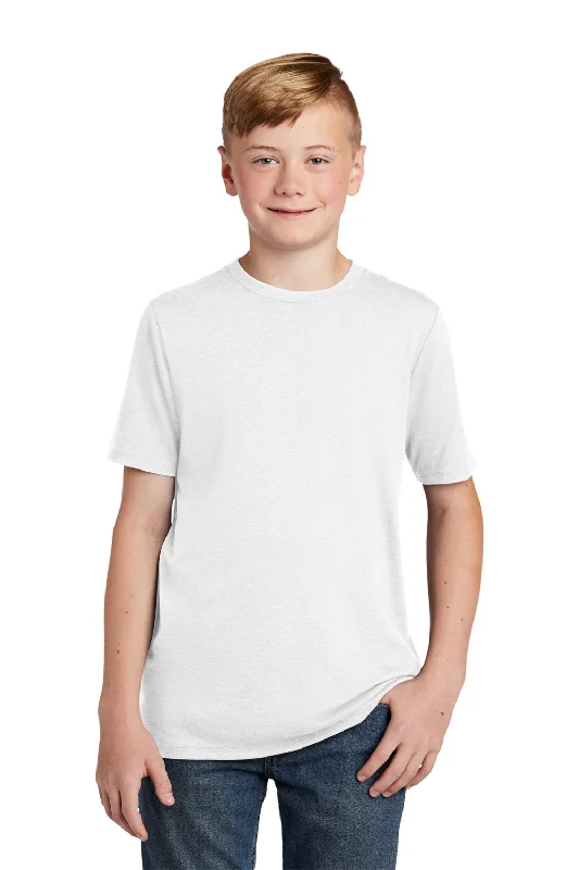 District Youth Perfect Tri Short Sleeve Crewneck T-Shirt - White