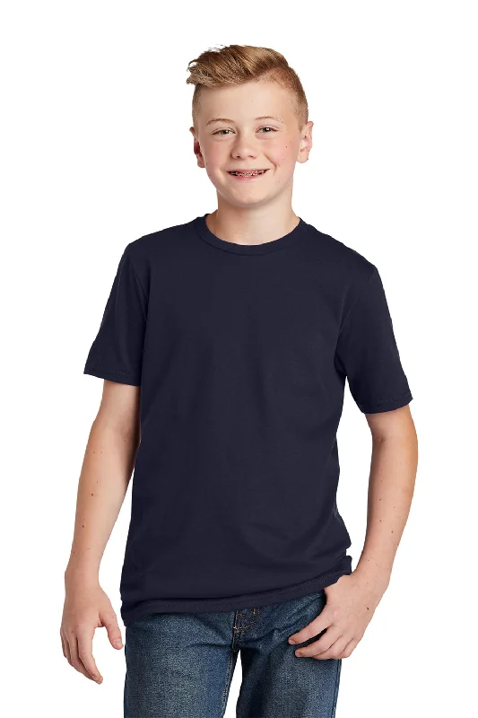 District Youth Very Important Short Sleeve Crewneck T-Shirt - New Navy Blue