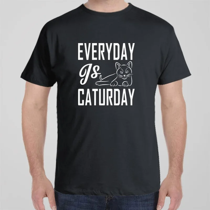 Everyday is Caturday - T-shirt