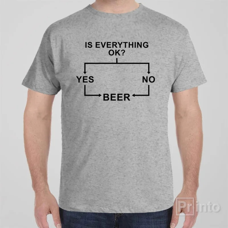 Flowchart (Beer) - T-shirt