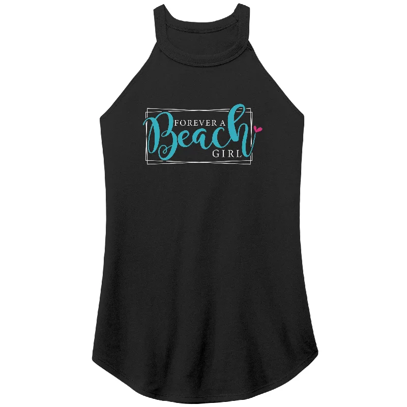 Forever a Beach Girl Women's Rocker Tank Top