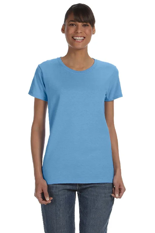 Gildan Womens Short Sleeve Crewneck T-Shirt - Carolina Blue