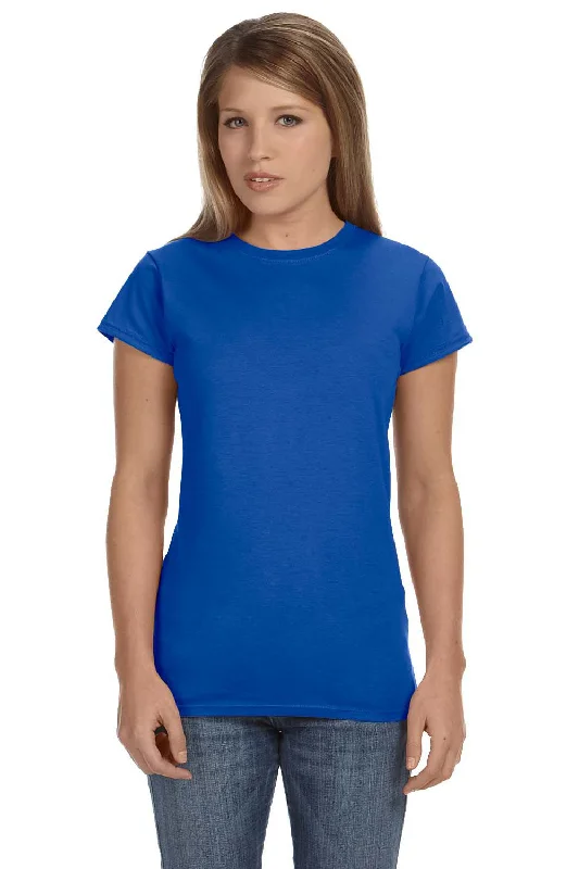 Gildan Womens Softstyle Short Sleeve Crewneck T-Shirt - Royal Blue