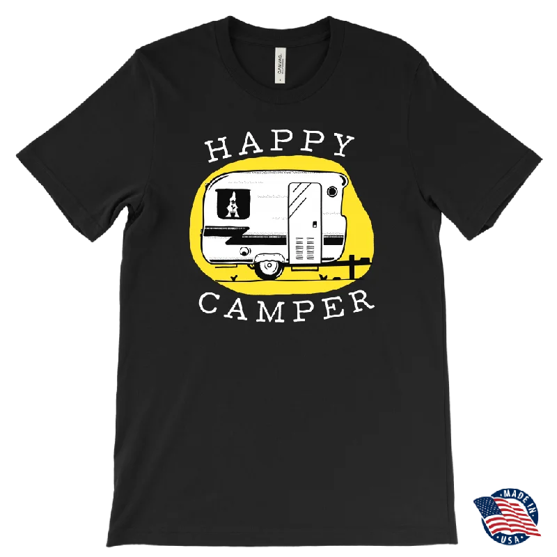 HAPPY CAMPER Vintage Trailer Men's T-Shirt