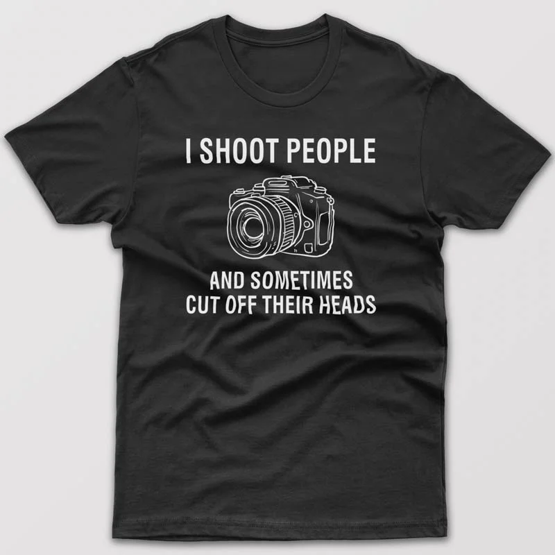 I shoot people - T-shirt