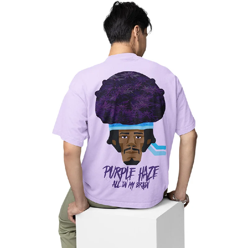 Jimi Hendrix Oversized T shirt - Purple Haze