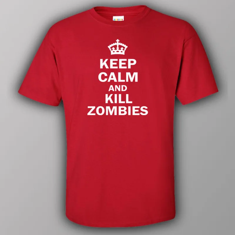 Keep calm and kill zombies - T-shirt