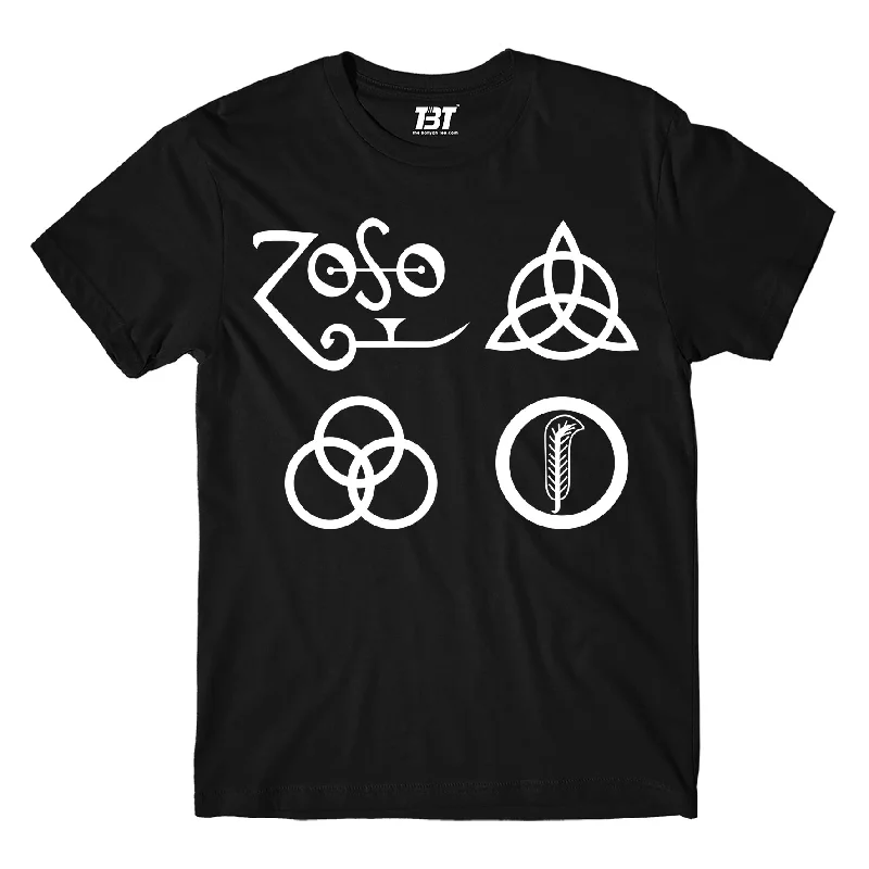 Led Zeppelin T shirt - Legendary Symbols