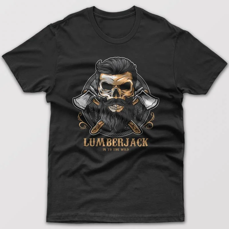 Lumberjack Skull - T-shirt