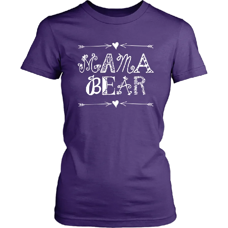 MAMA BEAR Design Women's Short Sleeve T-Shirt