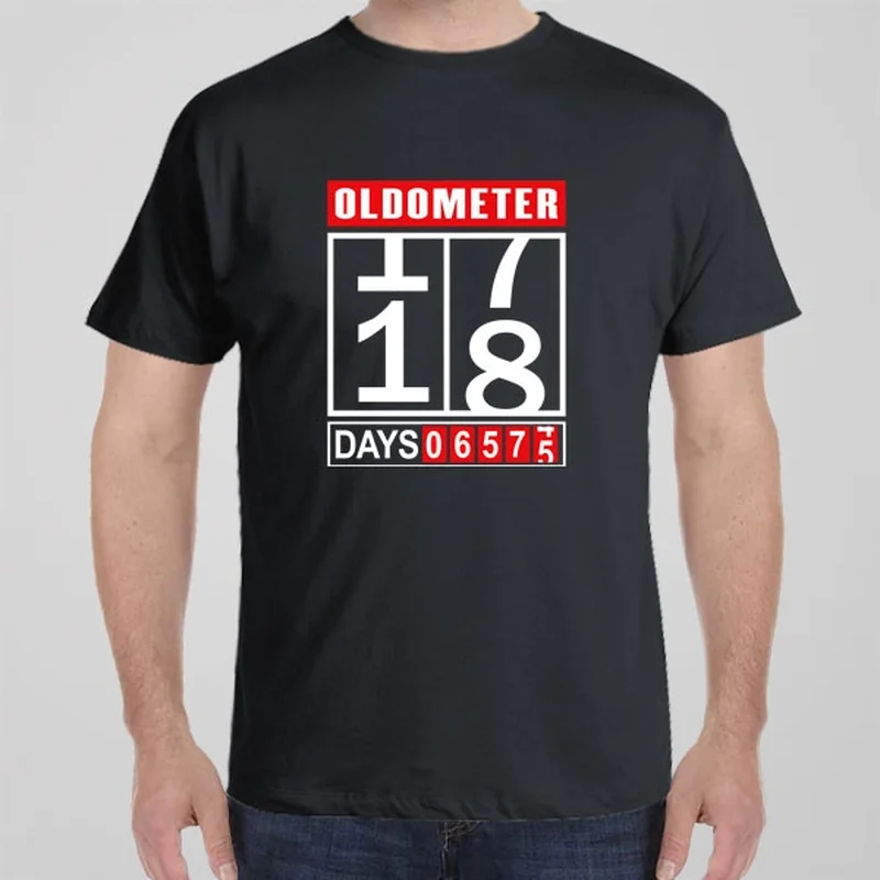 Oldometer 18th birthday - T-shirt