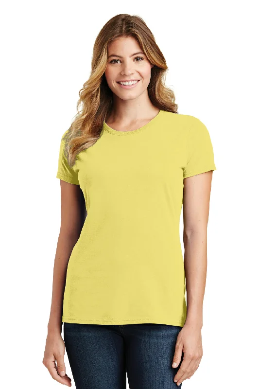 Port & Company Womens Fan Favorite Short Sleeve Crewneck T-Shirt - Yellow