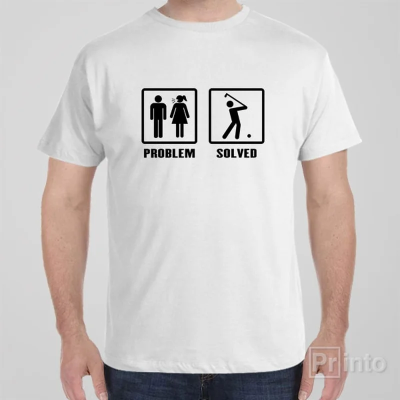 Problem - Solved (Golf) - T-shirt