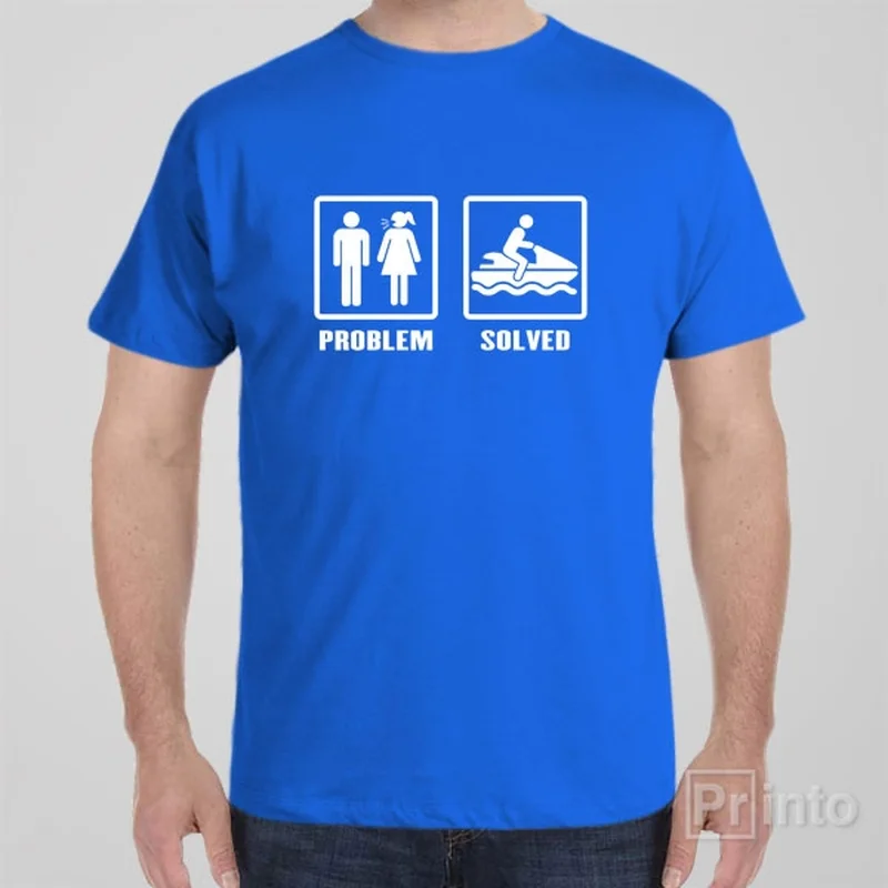 Problem - Solved (Jet Ski) - T-shirt