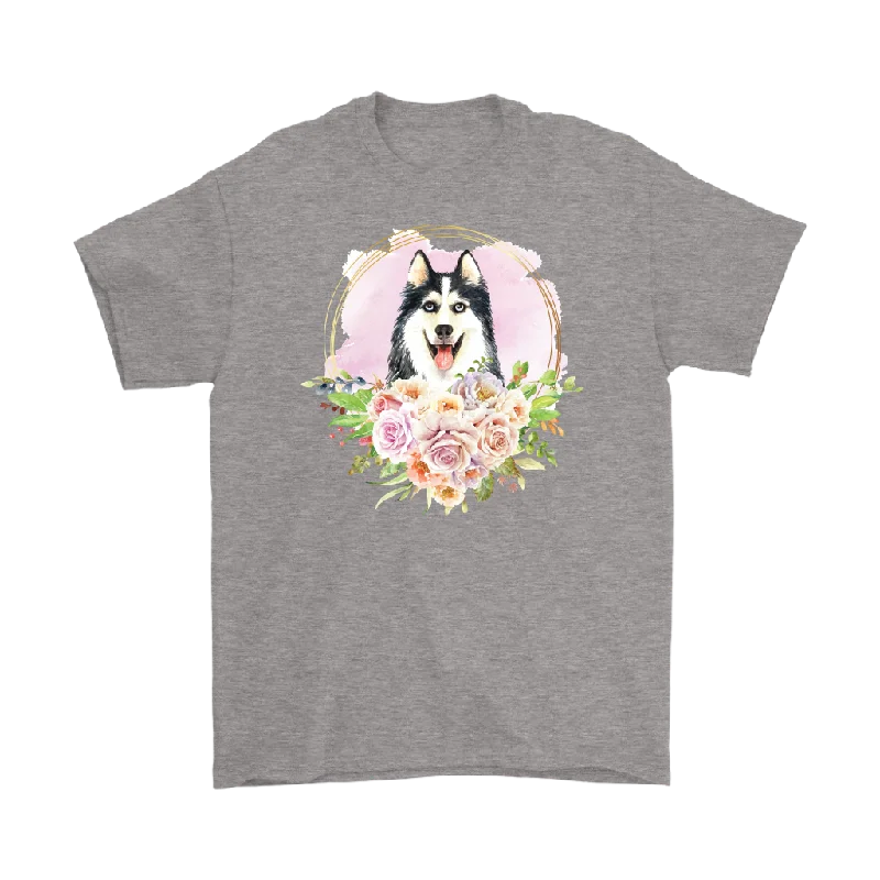 SIBERIAN HUSKY Unisex T-Shirt, Love Huskies