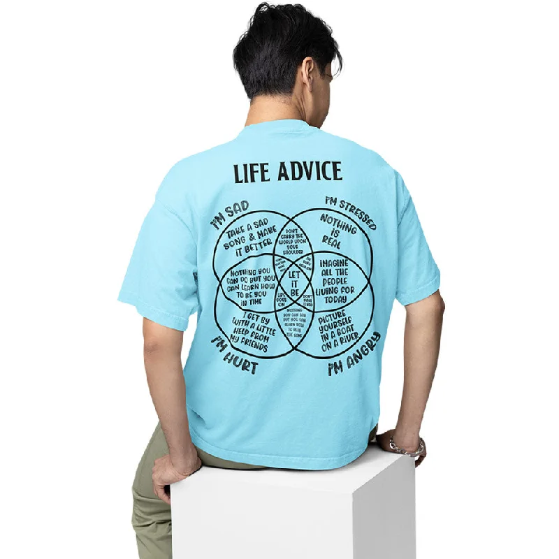 The Beatles Oversized T shirt - Life Advice