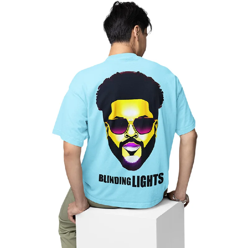 The Weeknd Oversized T shirt - Blinding Lights