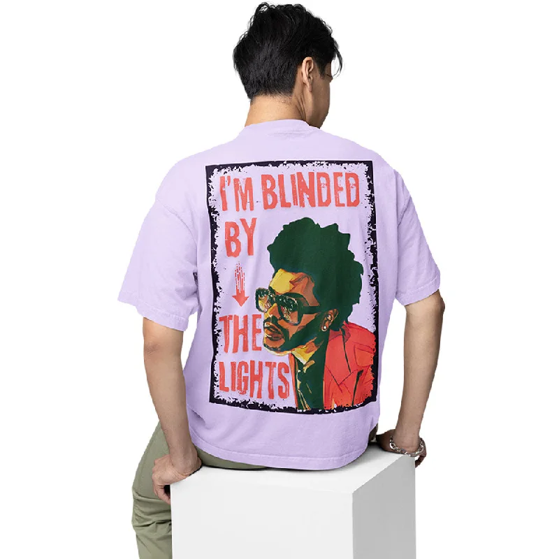 The Weeknd Oversized T shirt - I'm Blinded By The Lights