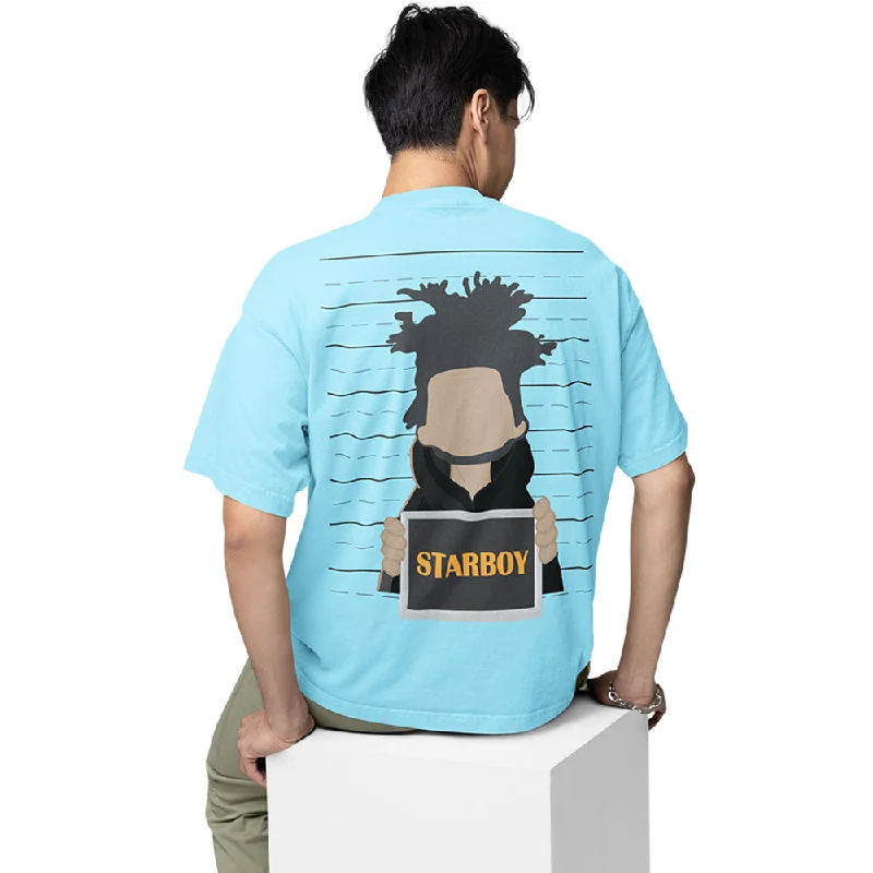 The Weeknd Oversized T shirt - Starboy