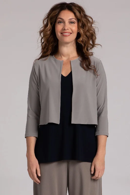 Classic Bolero Cardigan | Taupe