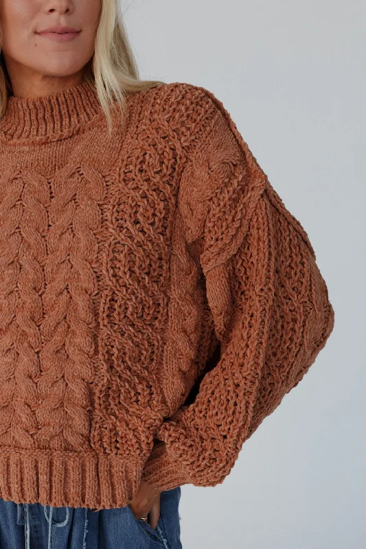 Orchard Charm Sweater - Camel