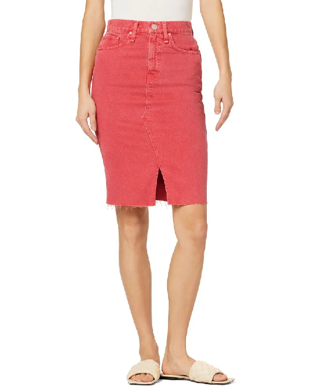 HUDSON Jeans Reconstructed Dist Party Punch Skirt