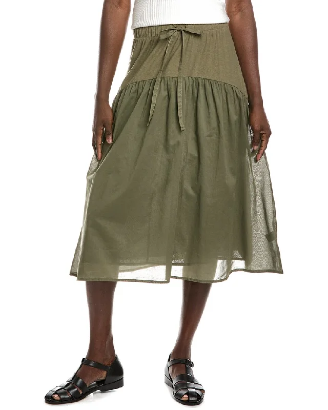 Nation LTD Helena Combo Midi Skirt