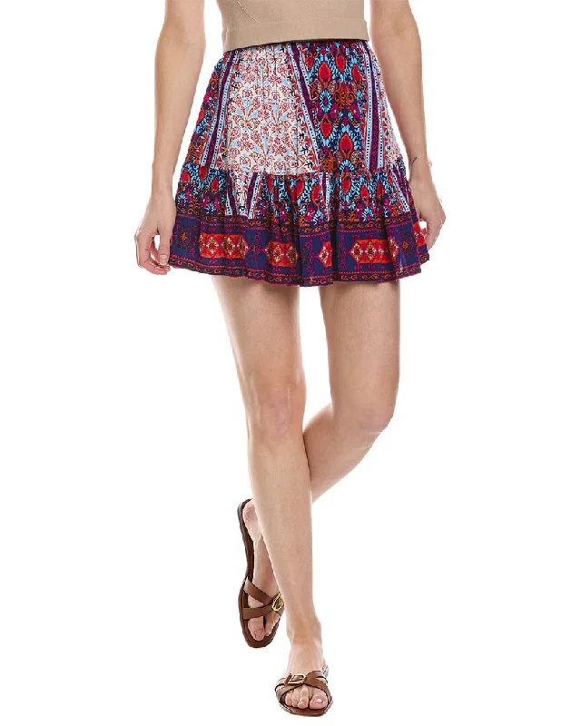 Walker&Wade Boho Mini Skirt