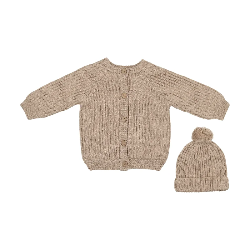 Mema Knits Oatmeal Knit Jacket