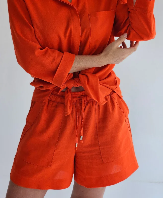 Laurel shorts Tangerine