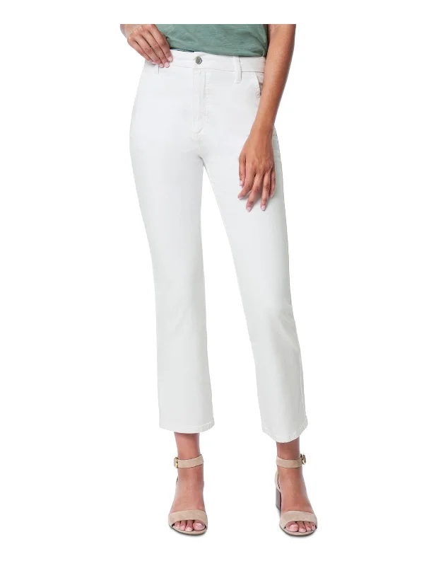 The Slim Kick Womens Denim Cropped Trouser Jeans